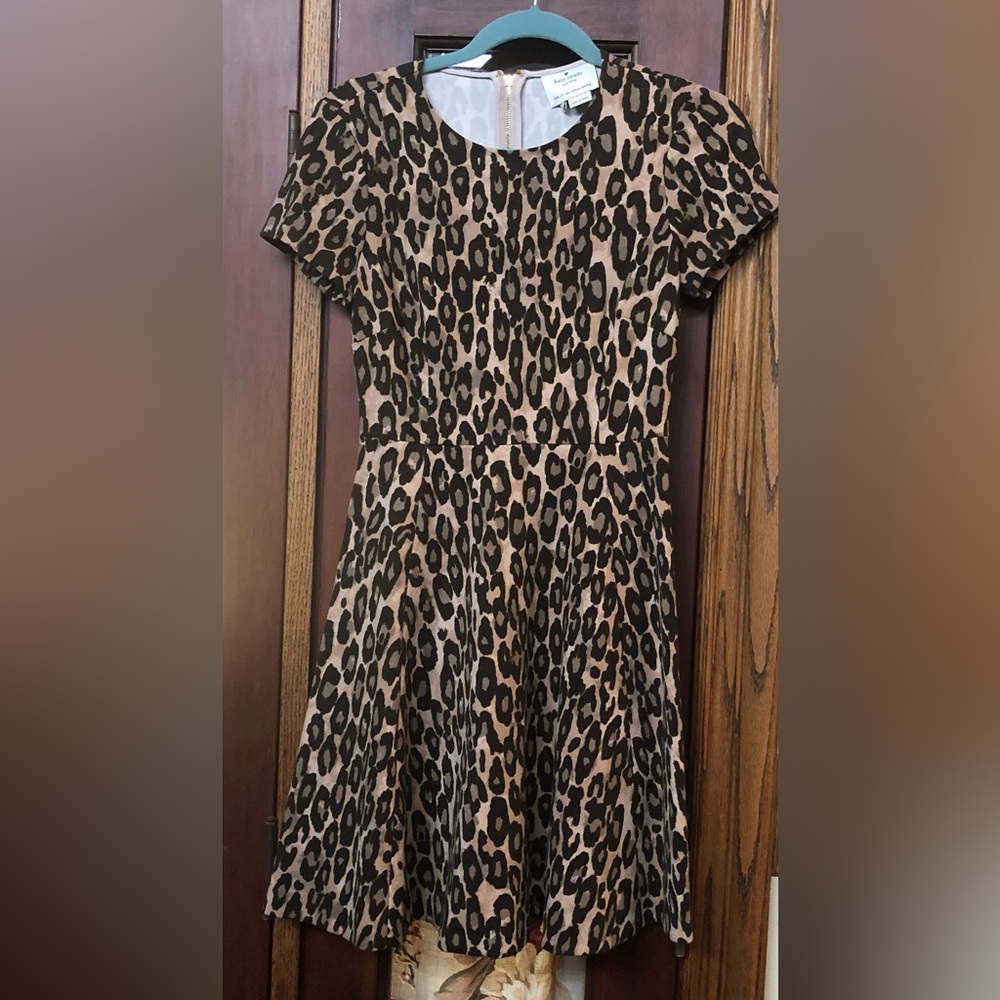 Kate Spade leopard dress.
